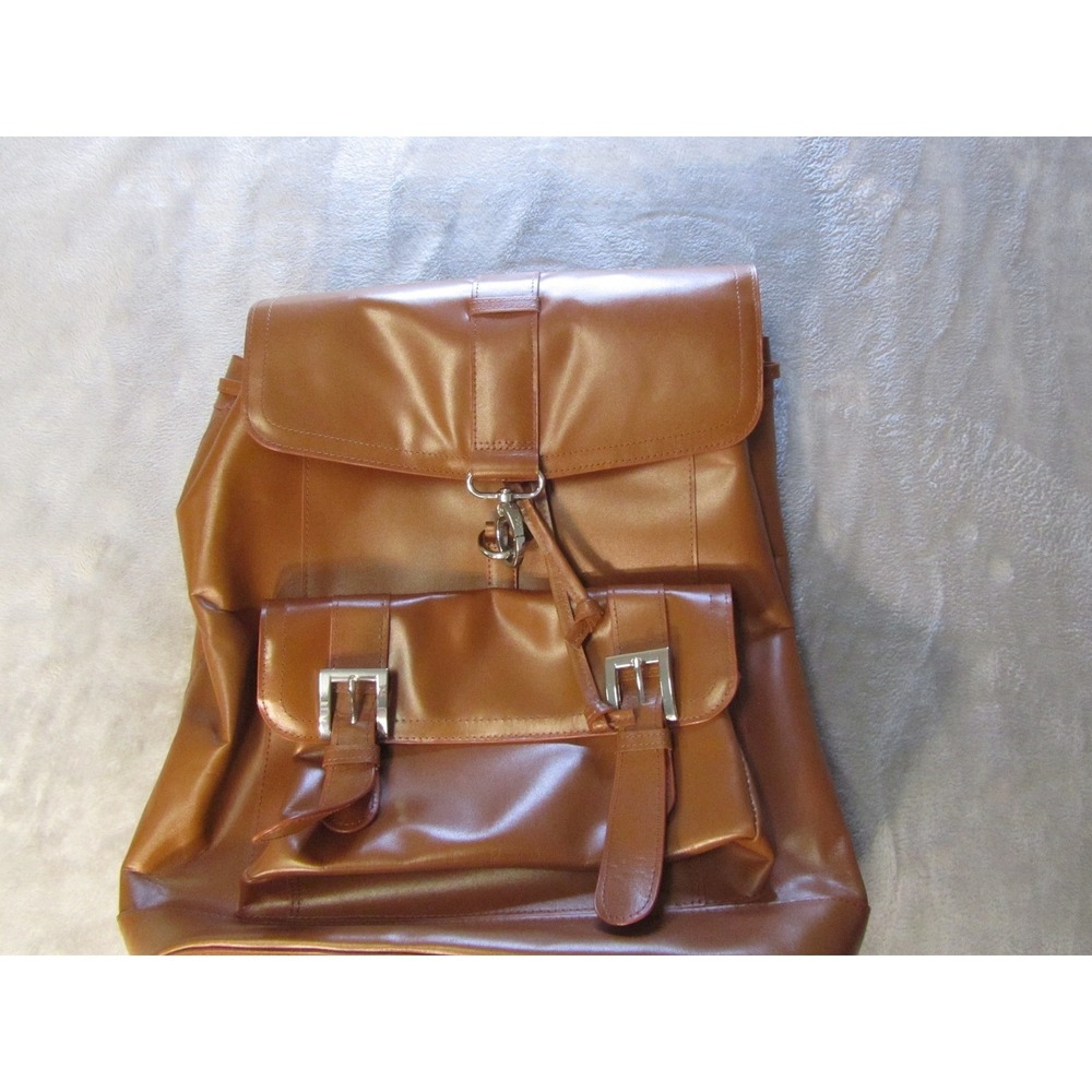 McKlein Brown Leather‎ Professional Backpack Laptop and Tablet Protection Bag